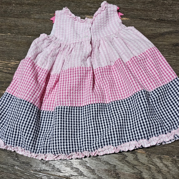 Girls Size 6-9 Month, Cute Ice Cream Cone Dress RARE EDITIONS - Picture 4 of 7